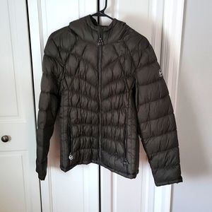 Forrest Green Michael Kors Puffer Jacket with Hood